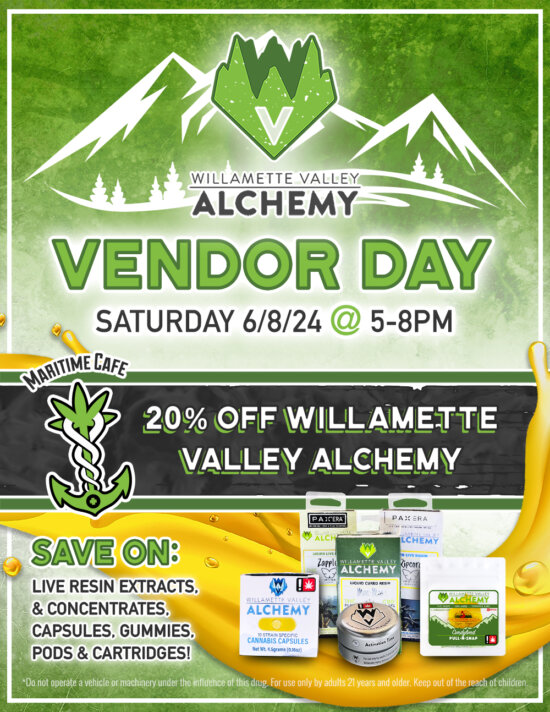 <div align="left">Willamette <br>Valley <br>Alchemy